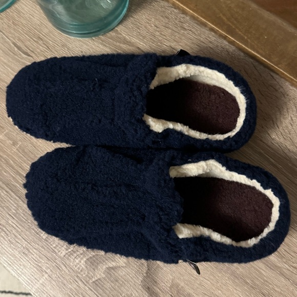 LL Bean Women’s Cozy Slipper Slides Womens Medium Size 9 Fleece Slippers - Picture 6 of 9